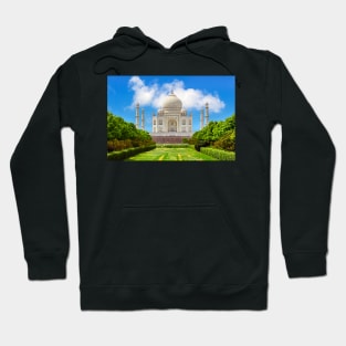 Taj Mahal from Mehtab Bagh. Hoodie